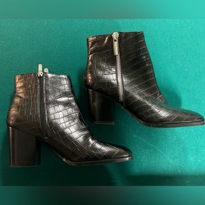 Nordstrom Never Worn Faux Leather Booties